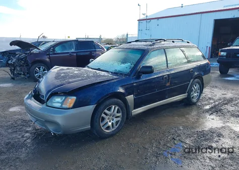 2003 Subaru Outback from USA, damaged, VIN 4S3BH665237642402